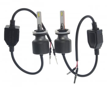 2 249 р. Лампа светодиодная 12V H27 PG13 5000Lm (2шт.) Type R RECARVER RECARVER rtrled50h27-2  с доставкой в г. Майкоп. Увеличить фотографию 2