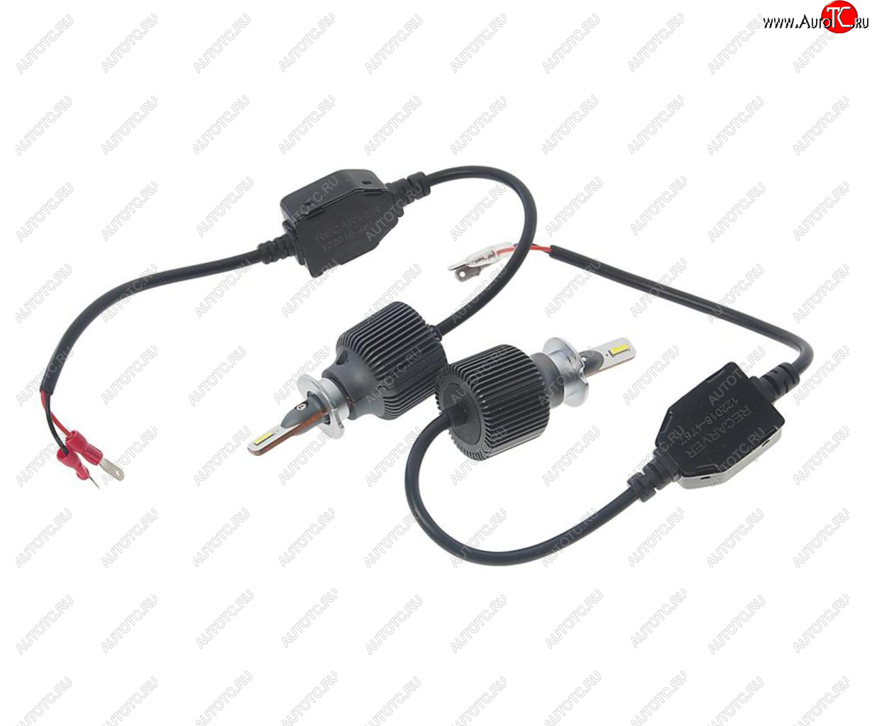 2 699 р. Лампа светодиодная 12V H3 PK22s 5000Lm (2шт.) Type R RECARVER RECARVER rtrled50h3-2 RECARVER rtrled50h3-2  с доставкой в г. Майкоп