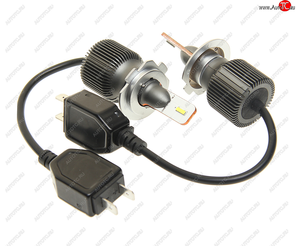 2 699 р. Лампа светодиодная 12V H7 PX26d 5000Lm (2шт.) Type R RECARVER RECARVER rtrled50h7-2  с доставкой в г. Майкоп