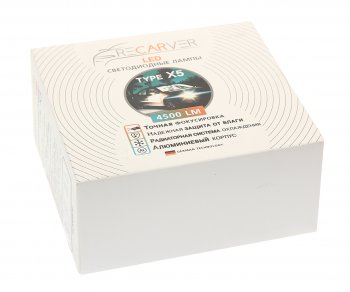 2 389 р. Лампа светодиодная 12V H7 PX26d 4500Lm (2шт.) Type X5 OMEGALIGHT OMEGALIGHT rtx5led70h7-2  с доставкой в г. Майкоп. Увеличить фотографию 2