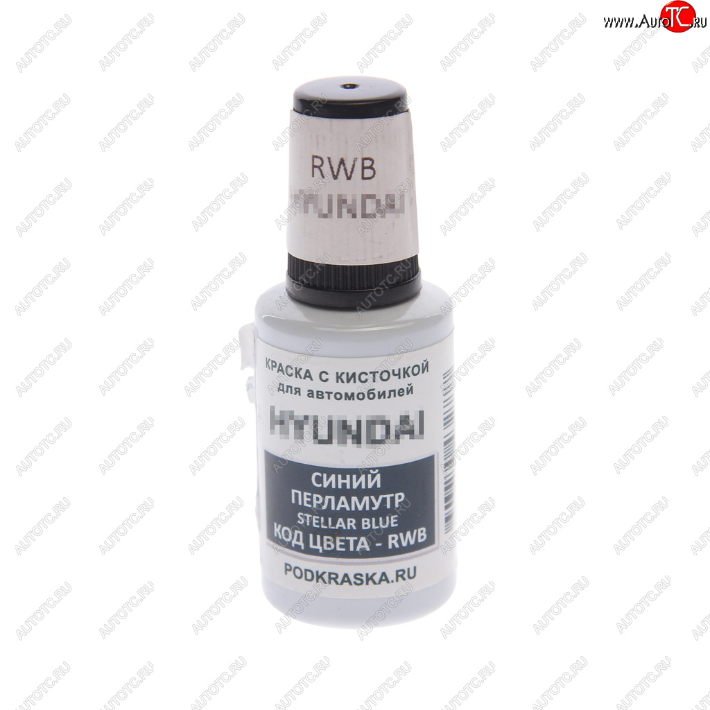 389 р. Краска с кистью 20мл HYUNDAI KIA RWB PODKRASKA PODKRASKA rwb  с доставкой в г. Майкоп