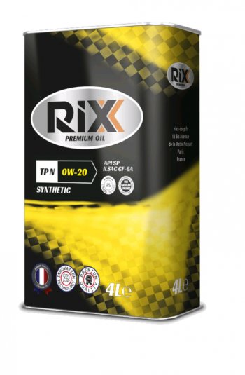 3 299 р. Масло моторное TP N SP 0W20 синт.4л RIXX RIXX rx0002tpn RIXX rx0002tpn  с доставкой в г. Майкоп. Увеличить фотографию 1