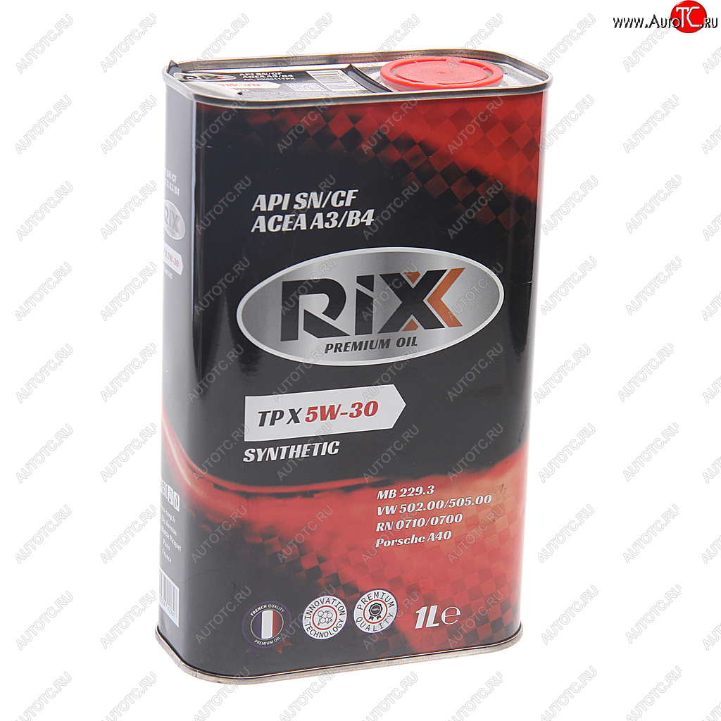 689 р. Масло моторное TP X SN/CF А3/В4 5W30 синт.1л RIXX RIXX rx0011tpx RIXX rx0011tpx  с доставкой в г. Майкоп