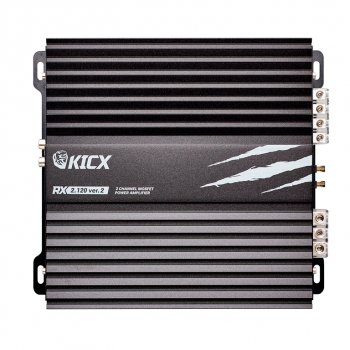 8 949 р. Усилитель автомобильный 2х120Вт KICX KICX rx 2.120  с доставкой в г. Майкоп. Увеличить фотографию 2