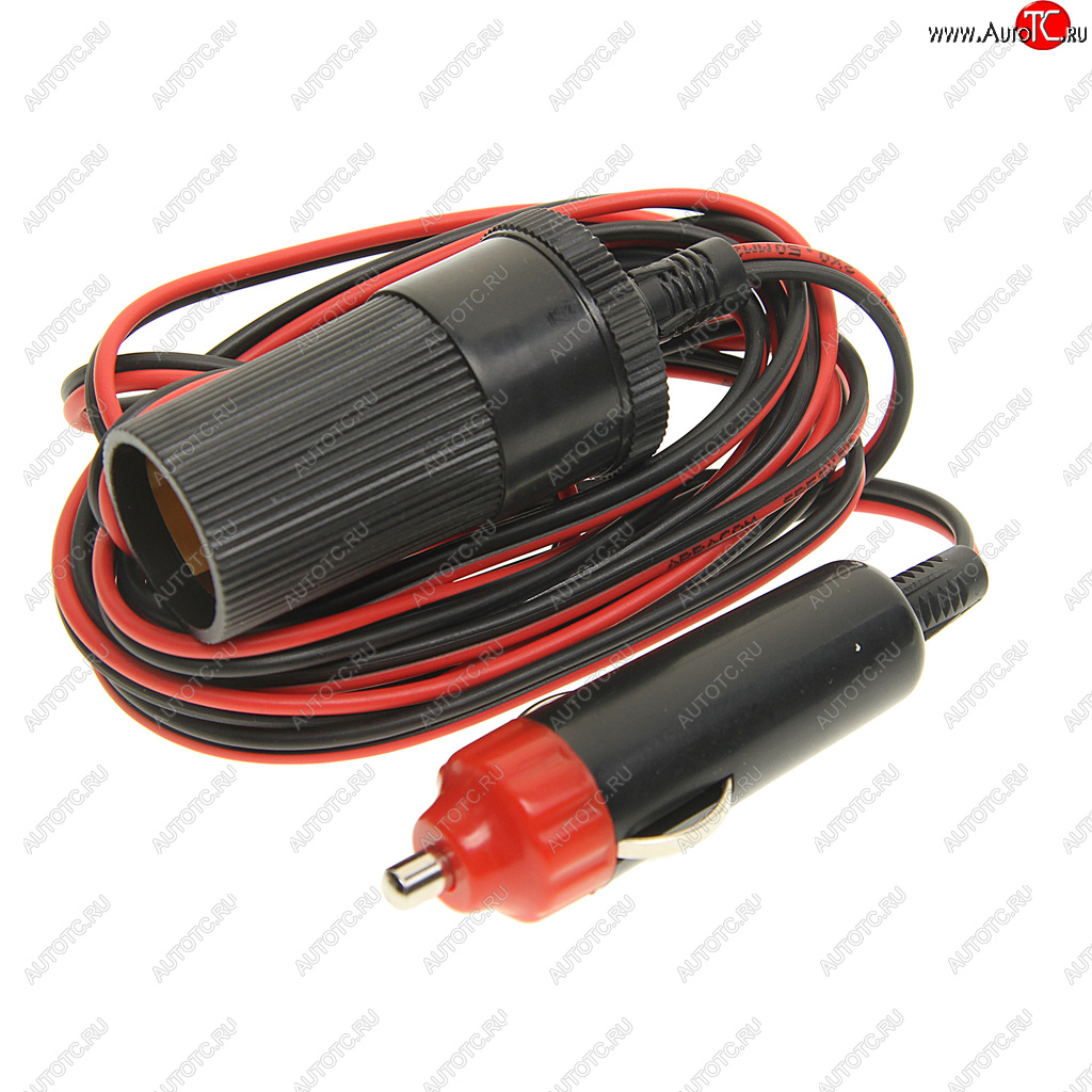 389 р. Удлинитель прикуривателя 12-24V 3м SKYWAY SKYWAY s00702003  с доставкой в г. Майкоп