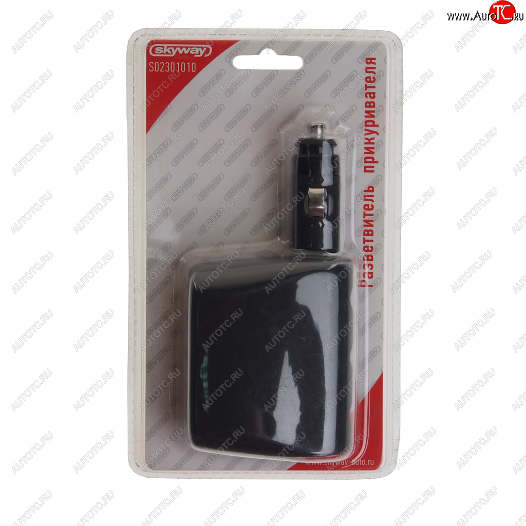 699 р. Разветвитель прикуривателя 2-х гнездовой 12V 1USB SKYWAY SKYWAY s02301010  с доставкой в г. Майкоп