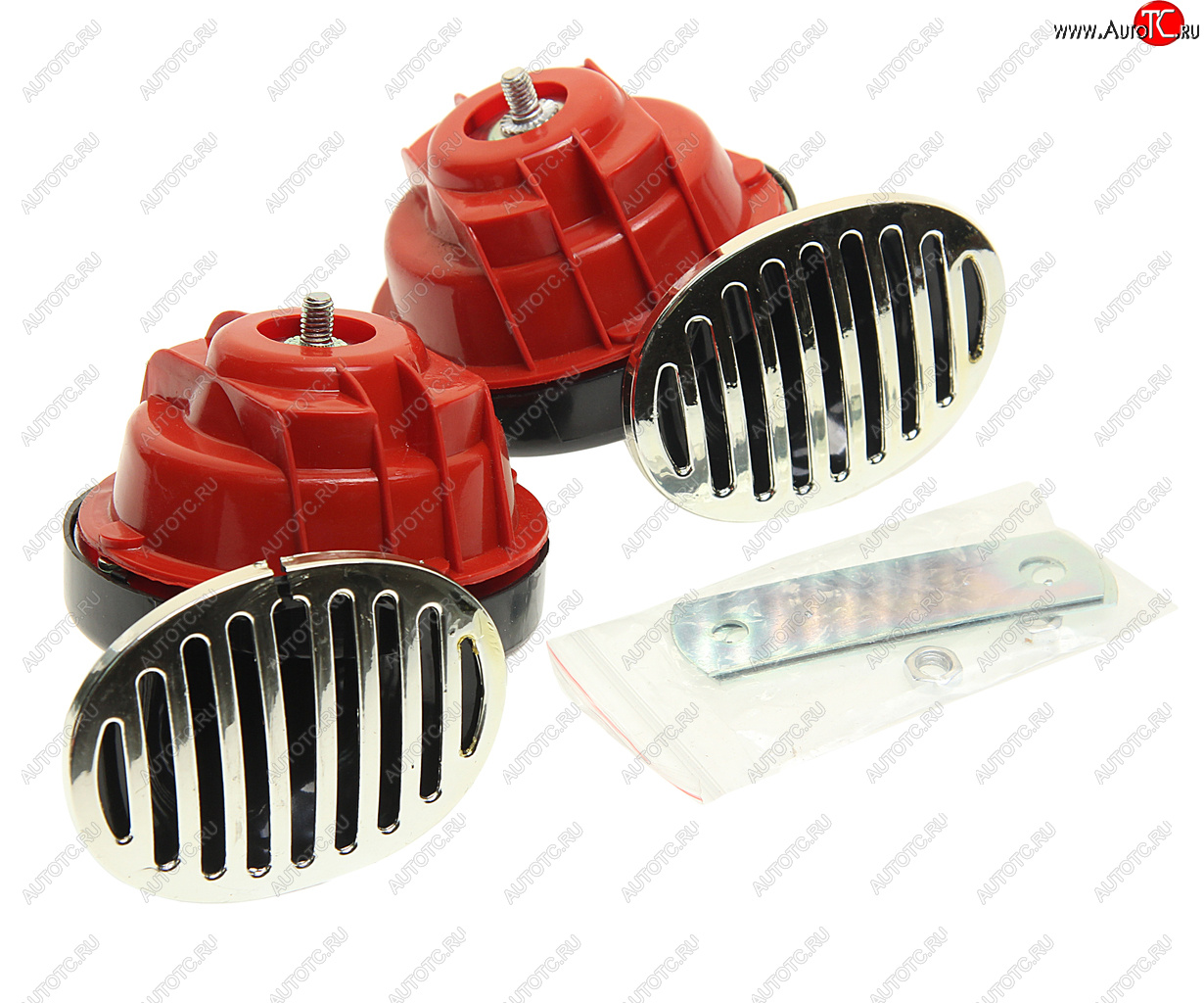 589 р. Сигнал звуковой 12V 410510Hz комплект 2шт. SKYWAY SKYWAY s07601016  с доставкой в г. Майкоп