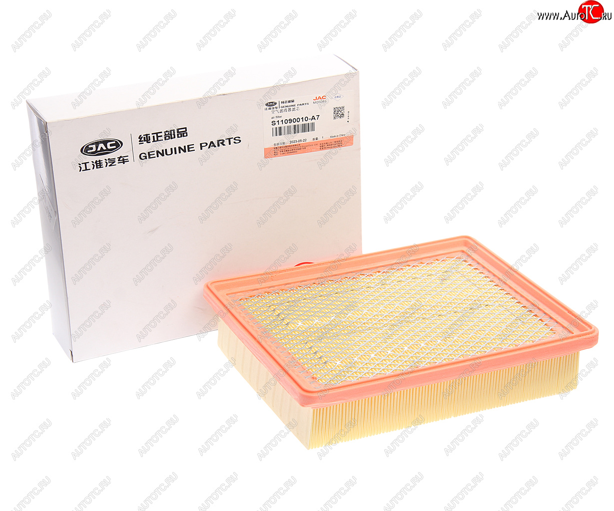 1 189 р. Фильтр воздушный JAC Sunray SOLLERS Atlant (2.7D) (4DE1-1D) (Е5) OE JAC s11090010-a7  с доставкой в г. Майкоп