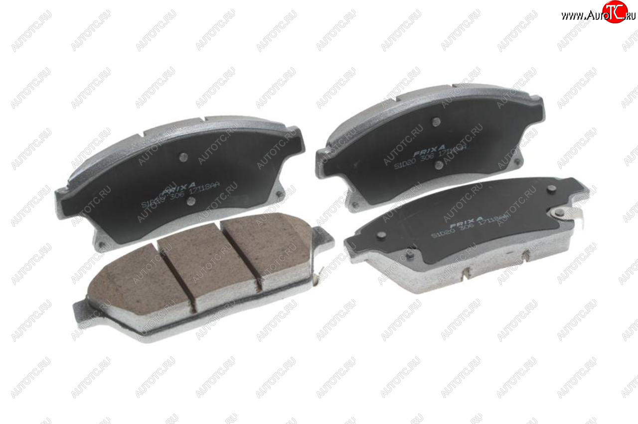 2 879 р. Колодки тормозные передние (4шт.) HANKOOK FRIXA Chevrolet Cruze J308 универсал рестайлинг (2012-2015)  с доставкой в г. Майкоп