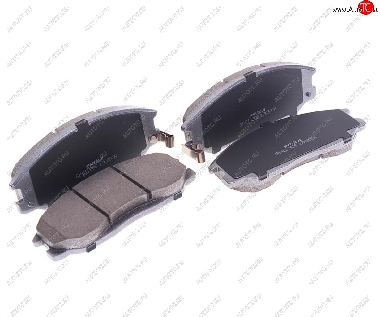 2 599 р. Колодки тормозные передние (4шт.) HANKOOK FRIXA Hyundai Santa Fe SM (2000-2012)  с доставкой в г. Майкоп