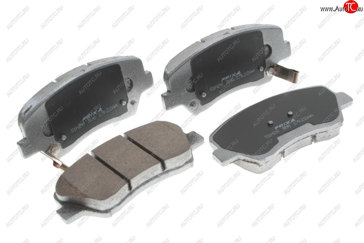 4 999 р. Колодки тормозные передние R15 (4шт.) HANKOOK FRIXA Hyundai I30 3 PD хэтчбэк (2017-2020)  с доставкой в г. Майкоп