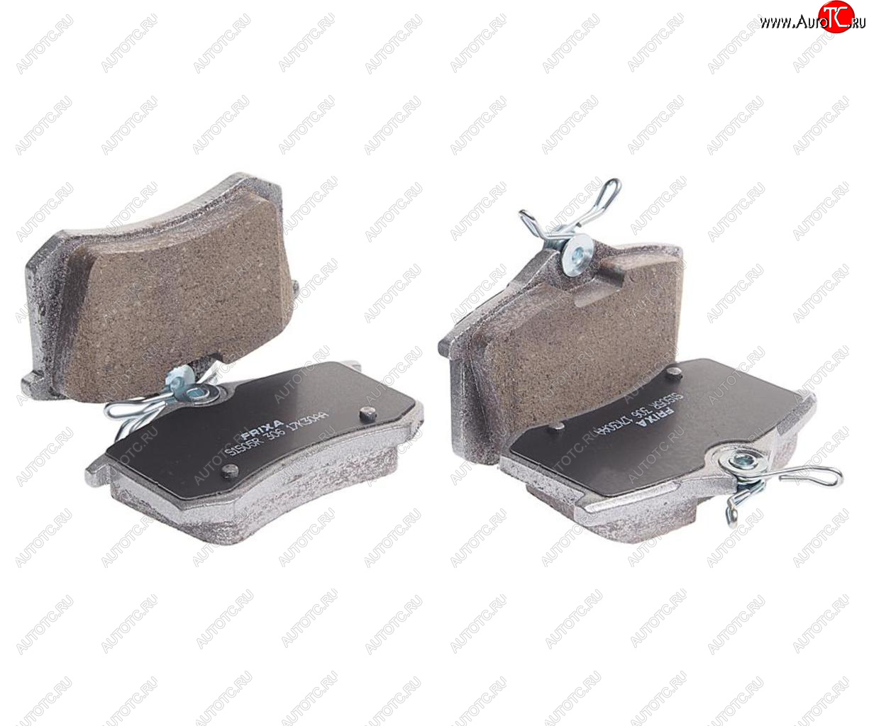 3 699 р. Колодки тормозные VW Golf (95-) AUDI A4 (01-) PEUGEOT 307 (01-) задние (4шт.) FRIXA HANKOOK FRIXA s1s05r  с доставкой в г. Майкоп