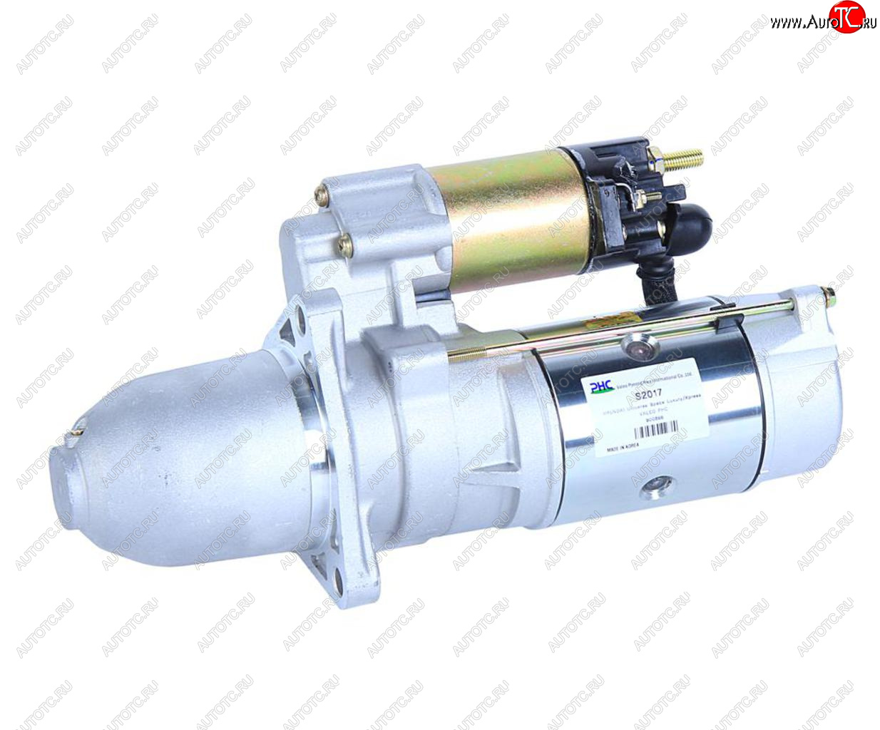 24 999 р. Стартер HYUNDAI HD270,500,Universe,AeroSpace,AeroQueen дв.D6CA/CB/38/41 VALEO PHC VALEO PHC s2017 VALEO PHC s2017  с доставкой в г. Майкоп