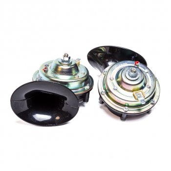 1 359 р. Сигнал звуковой ГАЗ-2410 комплект 12V (высокий+низкий) AVTOELECTRICA AVTOELECTRICA с302303д ae  с доставкой в г. Майкоп. Увеличить фотографию 2