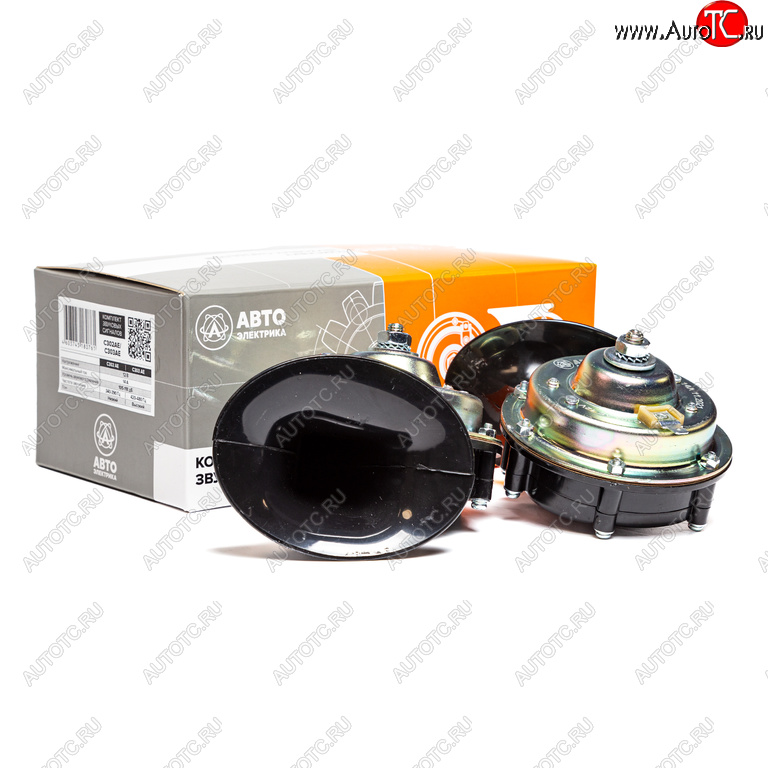 1 359 р. Сигнал звуковой ГАЗ-2410 комплект 12V (высокий+низкий) AVTOELECTRICA AVTOELECTRICA с302303д ae  с доставкой в г. Майкоп