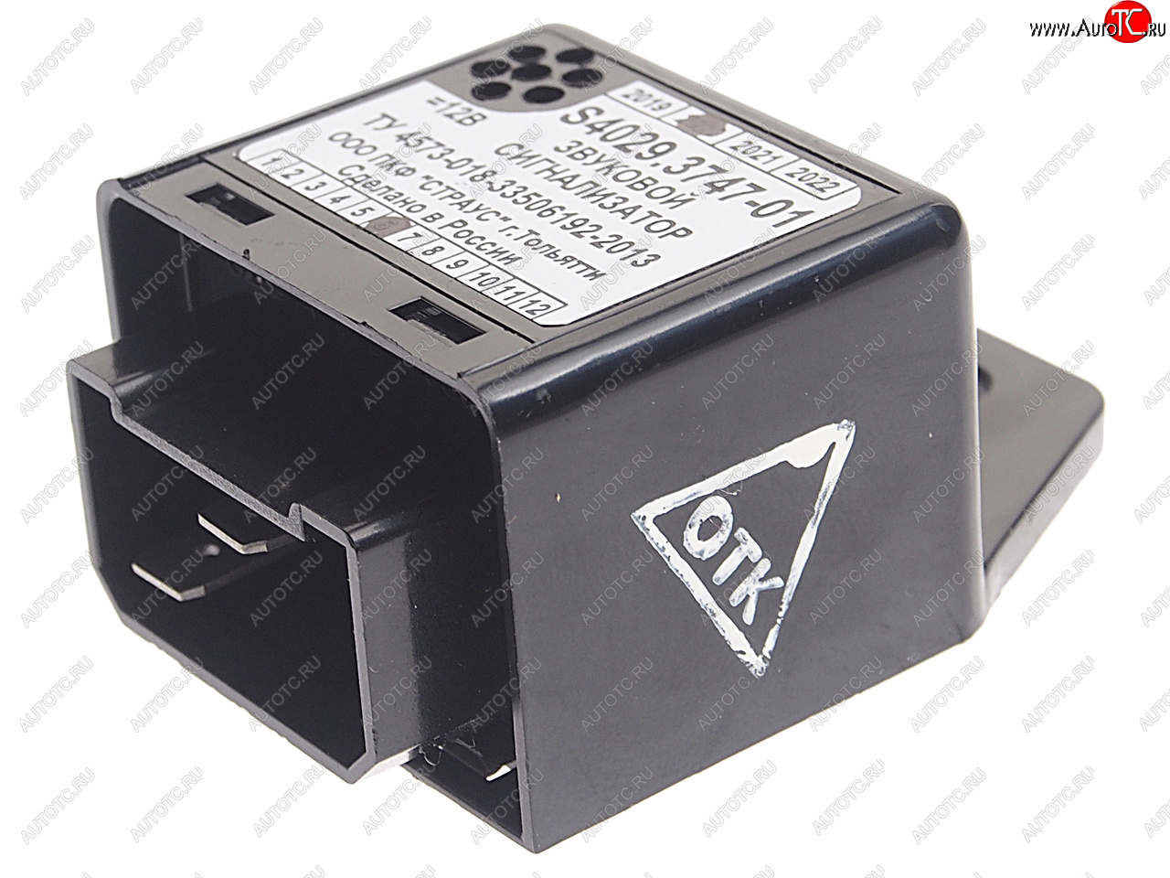 339 р. Реле зуммер 12V СТРАУС СТРАУС ПКФ s4029-01.3747  с доставкой в г. Майкоп