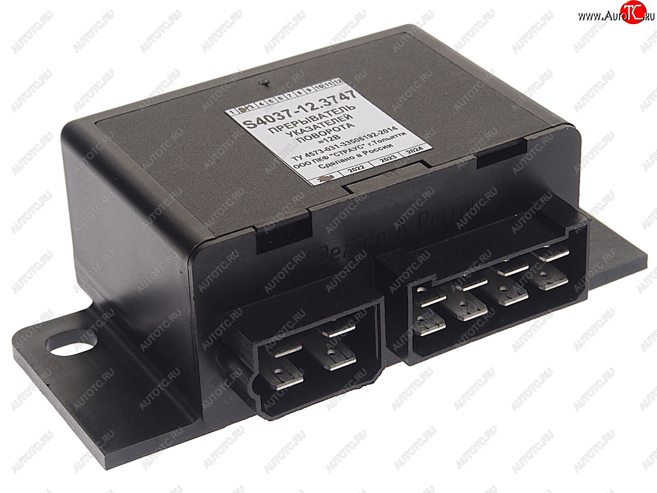 2 799 р. Реле поворота ПАЗ 12V (3х21) СТРАУС СТРАУС ПКФ s4037-12.3747  с доставкой в г. Майкоп