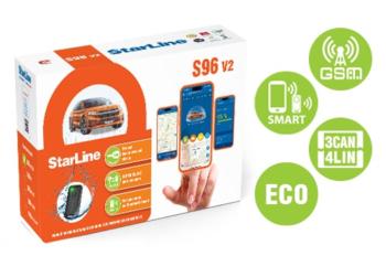 21 299 р. Сигнализация с автозапуском STAR LINE STAR LINE s96 v2 eco  с доставкой в г. Майкоп. Увеличить фотографию 1