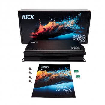 7 199 р. Усилитель автомобильный 4х90Вт KICX KICX sa 4.90 KICX sa 4.90  с доставкой в г. Майкоп. Увеличить фотографию 7