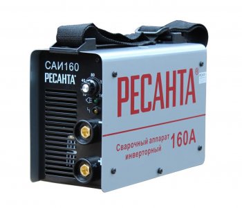6 299 р. Аппарат сварочный 5.0кВт 10-160А d=2.0-4.0 140-260В инвертор компакт РЕСАНТА РЕСАНТА саи-160к  с доставкой в г. Майкоп. Увеличить фотографию 1