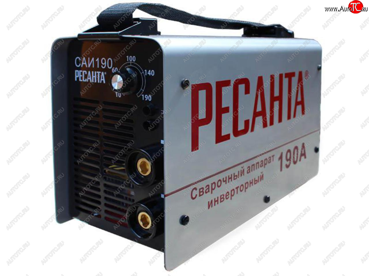 7 249 р. Аппарат сварочный 5.5кВт 10-190А d=2.0-5.0 140-260В инвертор компакт РЕСАНТА РЕСАНТА саи-190к  с доставкой в г. Майкоп