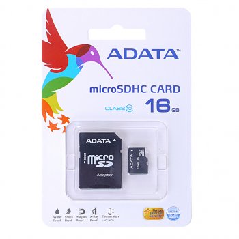 369 р. Карта памяти 16GB MicroSD class 10 + SD адаптер SMART BUY SMART BUY sb16gbsdcl10-01  с доставкой в г. Майкоп. Увеличить фотографию 1