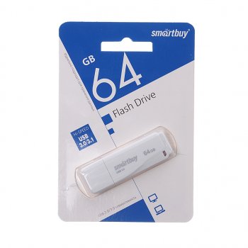 699 р. Карта памяти USB 64GB SMART BUY SMART BUY sb64gblm-w3 SMART BUY sb64gblm-w3  с доставкой в г. Майкоп. Увеличить фотографию 1