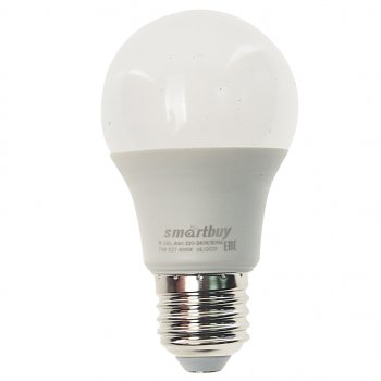 74 р. Лампа светодиодная E27 A60 7W (60W) 220V холодный SMART BUY SMART BUY sbl-a60-07-40k-e27-n  с доставкой в г. Майкоп. Увеличить фотографию 1