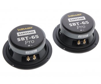 3 999 р. Колонки-мидбас 6 (16см) 125Вт SWAT SWAT sbt-65pro SWAT sbt-65pro  с доставкой в г. Майкоп. Увеличить фотографию 2