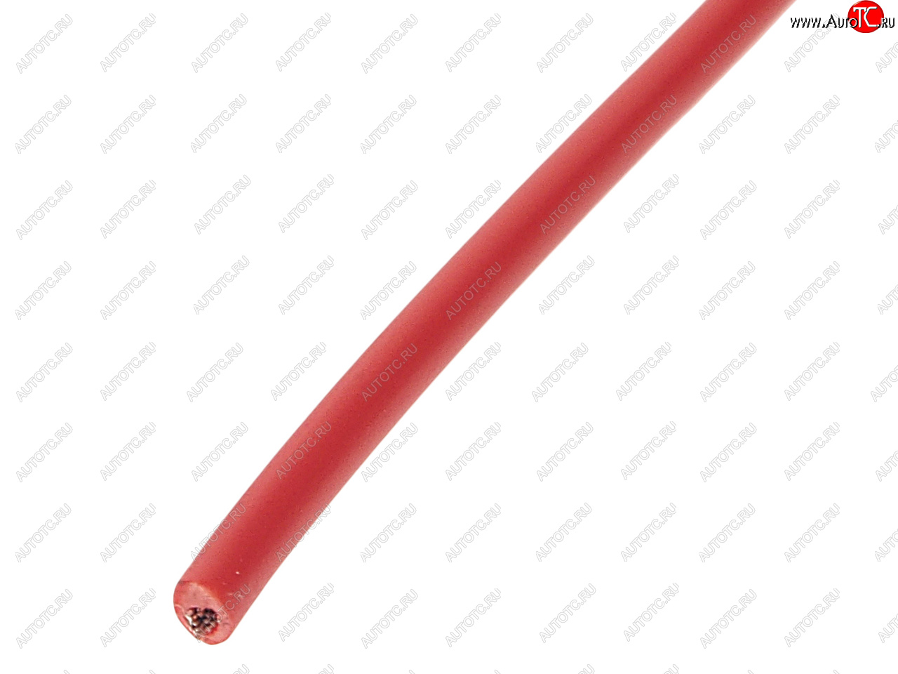 7 р. Кабель монтажный 0.5 кв.мм 1м AURA AURA scs-s5rd 100м  с доставкой в г. Майкоп