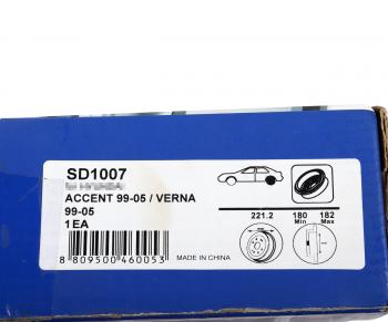 1 799 р. Барабан тормозной HYUNDAI Accent ТАГАЗ (99-) задний (1шт.) SANGSIN SANGSIN sd1007  с доставкой в г. Майкоп. Увеличить фотографию 4