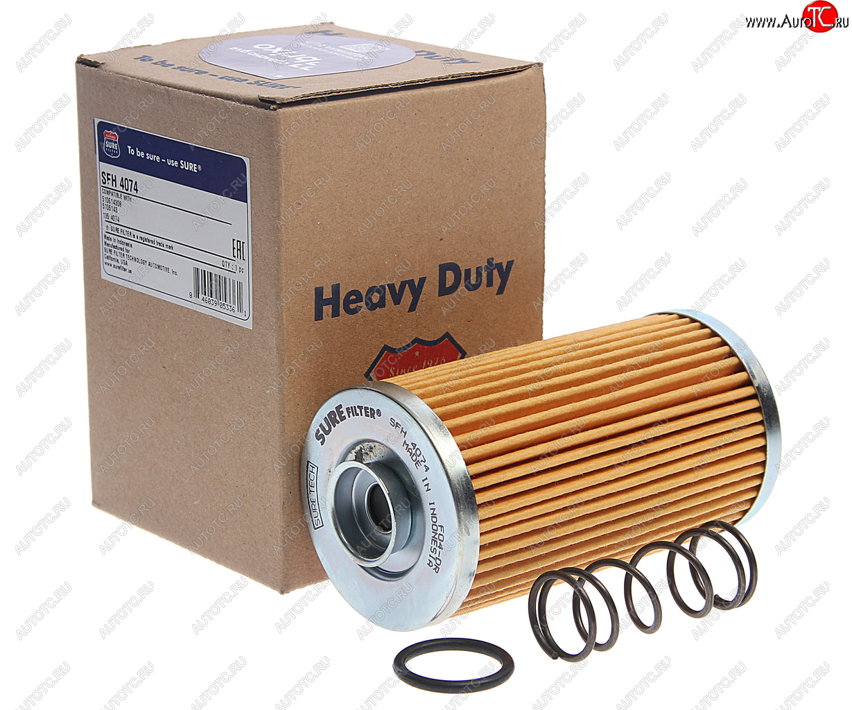 589 р. Фильтр масляный MAN насоса ГУРа SURE FILTER SURE FILTER sfh4074  с доставкой в г. Майкоп