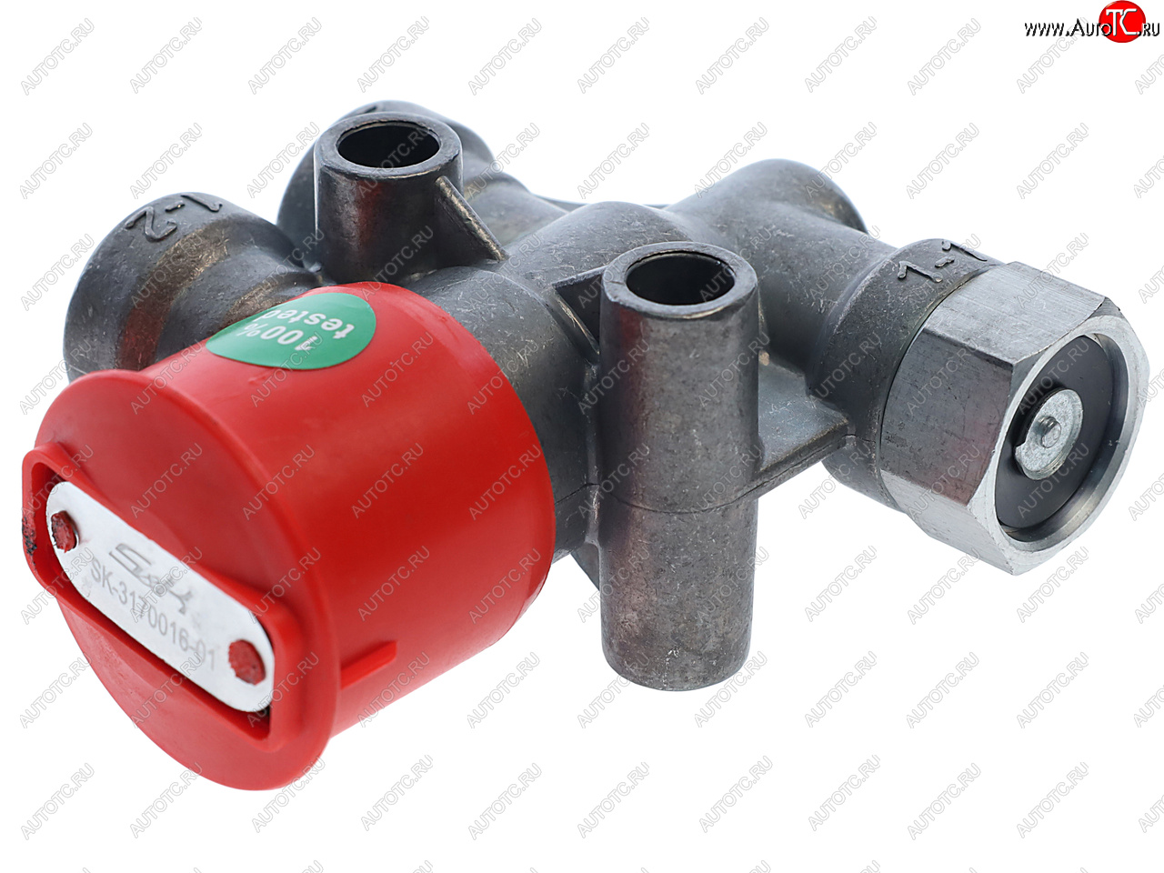 2 199 р. Клапан растормаживания прицепа (красная кнопка) S&K GMBH S&K GMBH sk-3170016-01  с доставкой в г. Майкоп