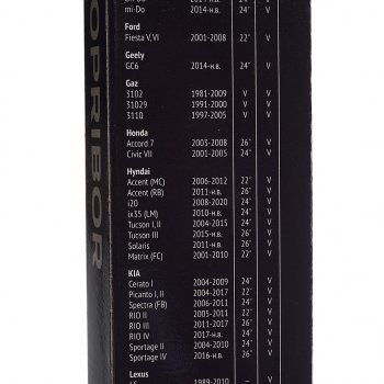 299 р. Щетка стеклоочистителя ГАЗ-3110,3307 410мм (универсальный адаптер) АВТОПРИБОР АВТОПРИБОР сл136е-5205900-01  с доставкой в г. Майкоп. Увеличить фотографию 5