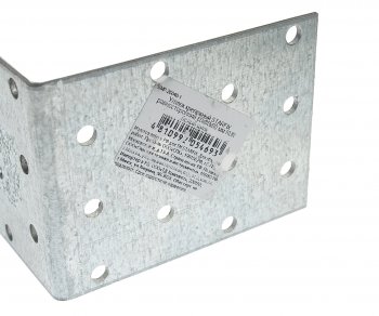 48 р. Уголок крепежный 60x60x80мм усиленный STARFIX STARFIX smp-26040-1  с доставкой в г. Майкоп. Увеличить фотографию 2