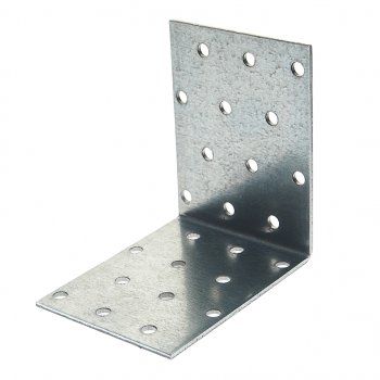 48 р. Уголок крепежный 60x60x80мм усиленный STARFIX STARFIX smp-26040-1  с доставкой в г. Майкоп. Увеличить фотографию 1