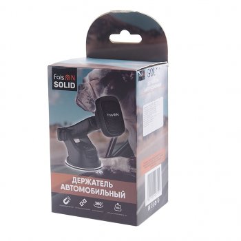 669 р. Держатель телефона универсальный магнитный FAISON FAISON solid black FAISON solid black  с доставкой в г. Майкоп. Увеличить фотографию 4