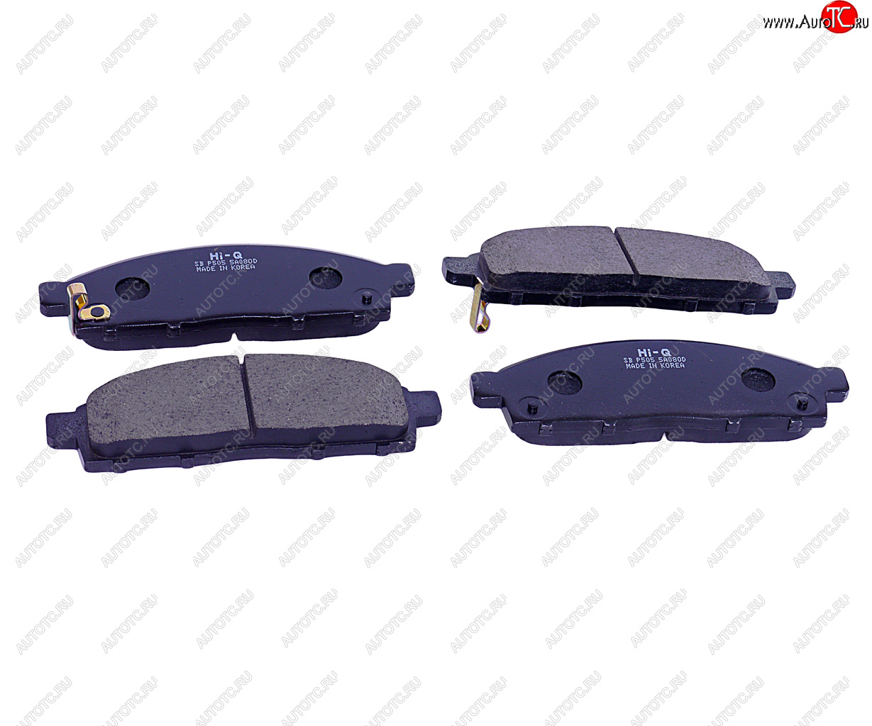 1 599 р. Колодки тормозные передние (4шт.) SANGSIN Mitsubishi L200 3 K74T рестайлинг (2005-2006)  с доставкой в г. Майкоп