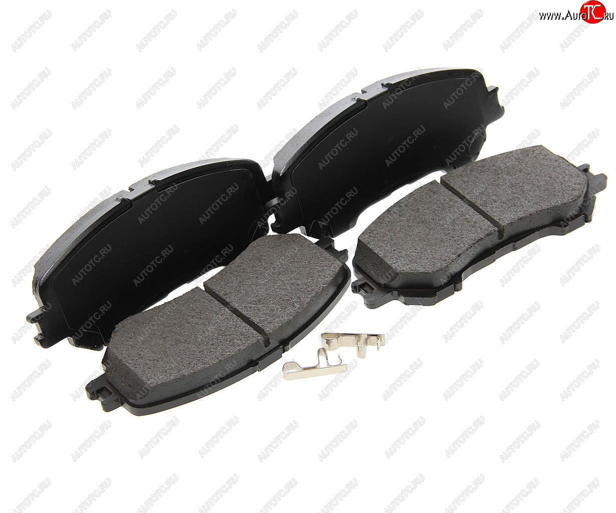 2 199 р. Колодки тормозные передние (4шт.) SANGSIN Nissan Qashqai 2 J11 рестайлинг (2017-2022)  с доставкой в г. Майкоп