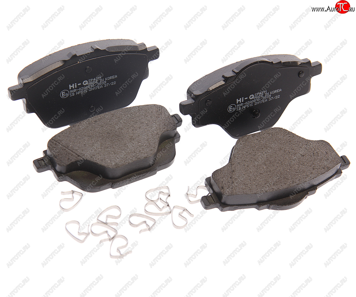 2 599 р. Колодки тормозные задние (4шт.) SANGSIN CITROEN C4 B7 седан рестайлинг (2015-2022)  с доставкой в г. Майкоп