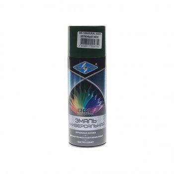 299 р. Краска зеленый мох аэрозоль 520мл RAL 6005 акриловая SKYRON SKYRON sr-16005  с доставкой в г. Майкоп. Увеличить фотографию 1