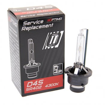 1 679 р. Лампа ксеноновая D4S 4300K (1шт.) OPTIMA OPTIMA sr402-1  с доставкой в г. Майкоп. Увеличить фотографию 1