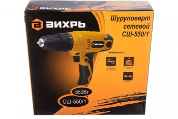2 499 р. Шуруповерт сетевой 550Вт 34Нм 0-800обмин. ВИХРЬ ВИХРЬ сш-5501  с доставкой в г. Майкоп. Увеличить фотографию 15