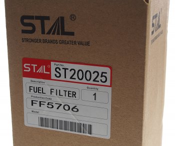 699 р. Фильтр топливный ГАЗ-3309,3310 дв.CUMMINS ISF 3.8 STAL STAL st20025 STAL st20025  с доставкой в г. Майкоп. Увеличить фотографию 4