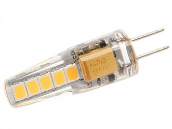 201 р. Лампа светодиодная G4 2.5W (20W) 12V нейтральный ЭРА ЭРА std led-jc-2,5w-12v-slc-840-g4  с доставкой в г. Майкоп. Увеличить фотографию 2