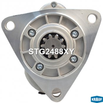 10 949 р. Стартер МТЗ-80,82,ГАЗ,ПАЗ дв.ММЗ-Д240,245,260 12В z=10 3.0кВт KRAUF KRAUF stg2488xy  с доставкой в г. Майкоп. Увеличить фотографию 4