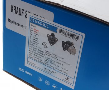 14 449 р. Стартер КАМАЗ дв.740.30-260,740.50-360,740.51-320 IVECO 24В KRAUF KRAUF sti4554ul KRAUF sti4554ul  с доставкой в г. Майкоп. Увеличить фотографию 4