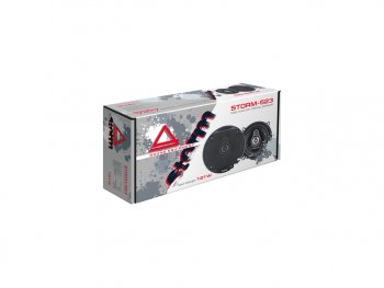 Колонки коаксиальные (3-х полосные, Ø5 (13 см), 61 ВТ) AURA STORM-523 Nissan Qashqai +2 1 J10 дорестайлинг (2008-2010)