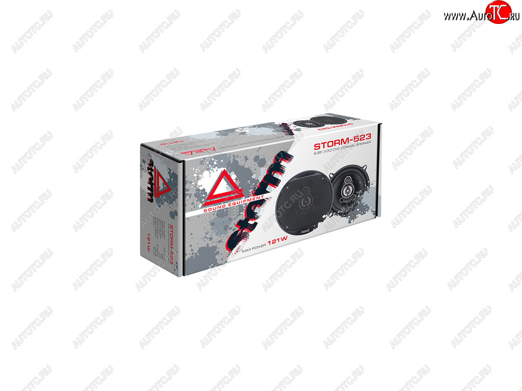 2 699 р. Колонки коаксиальные (3-х полосные, Ø5 (13 см), 61 ВТ) AURA STORM-523 Mazda CX-3 DK рестайлинг (2018-2025)  с доставкой в г. Майкоп