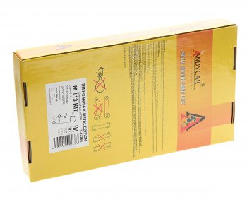 3 369 р. Ремень ГРМ ВАЗ-2190 комплект с роликом METAL EDITION ANDYCAR ANDYCAR t-02266  с доставкой в г. Майкоп. Увеличить фотографию 3